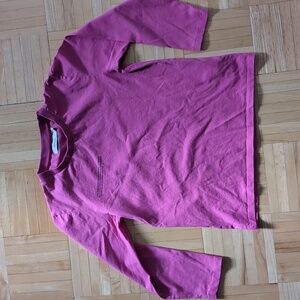 Pangaia kids size 9/10 pink long sleeve shirt